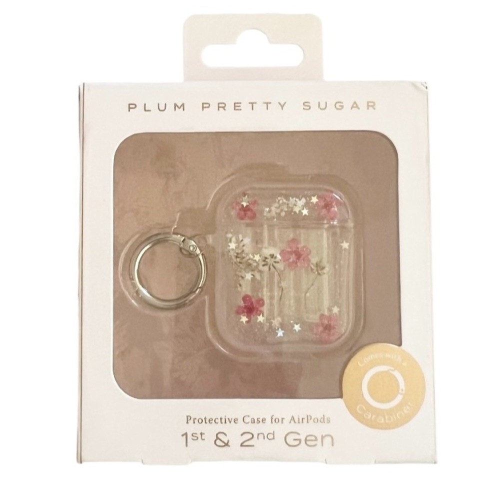 Plum Pretty Sugar AirPod 1st & 2nd Generation Protective Case NEW